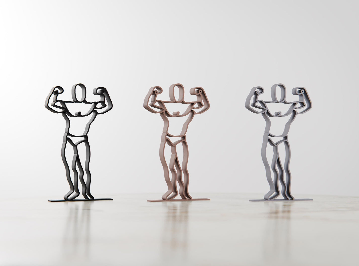 Anatolian Gift BoxBody Builder - Customized Line Art Figure