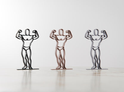 Anatolian Gift BoxBody Builder - Customized Line Art Figure