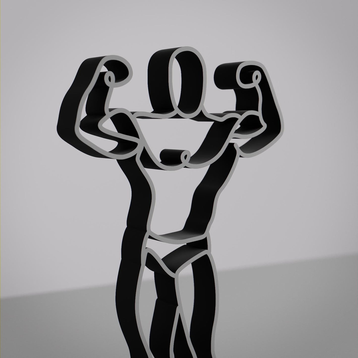 Anatolian Gift BoxBody Builder - Customized Line Art Figure