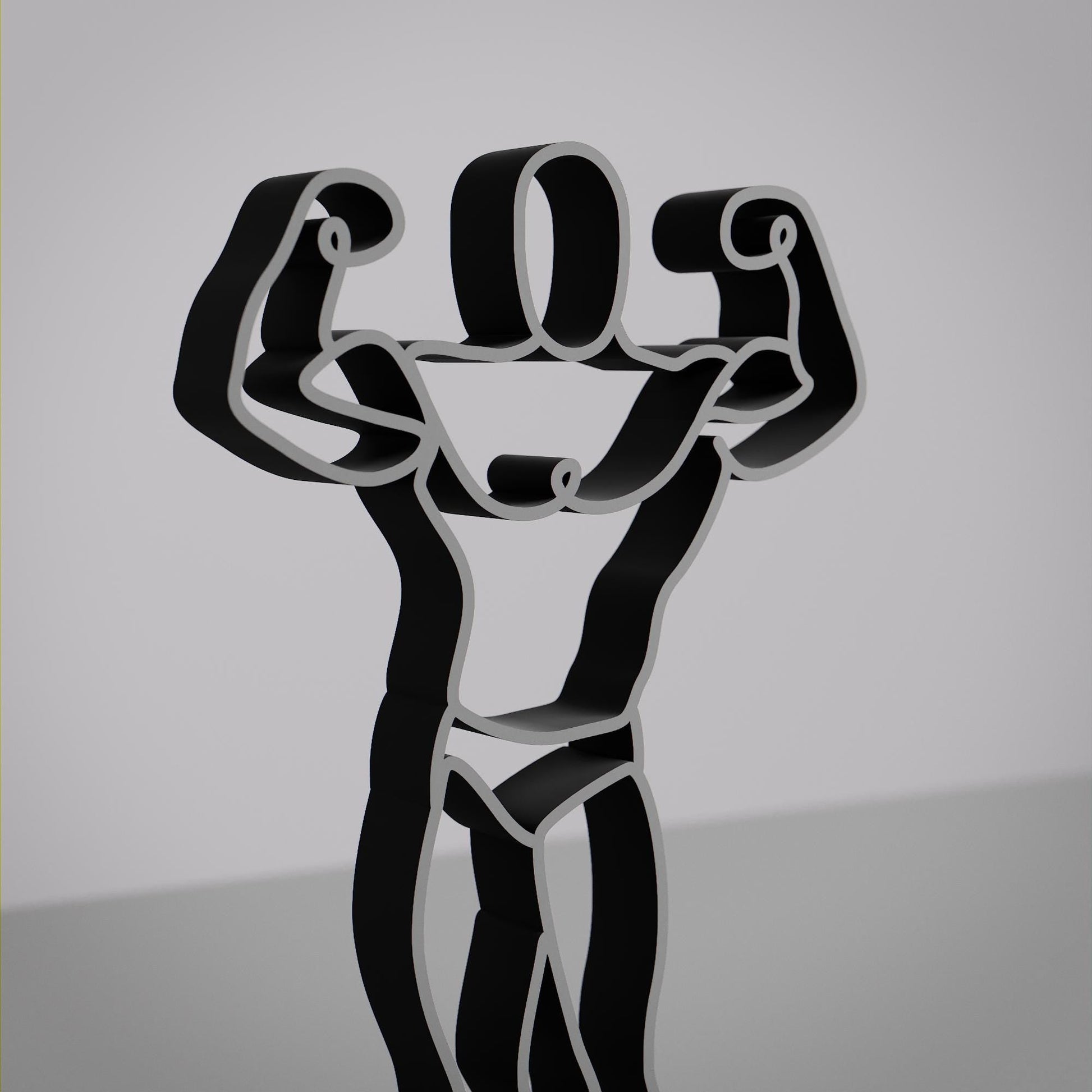 Anatolian Gift BoxBody Builder - Customized Line Art Figure