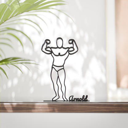 Anatolian Gift BoxBody Builder - Customized Line Art Figure