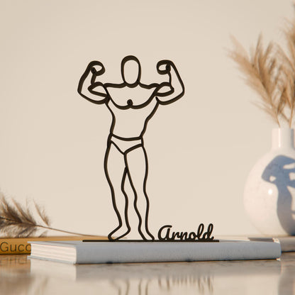 Anatolian Gift BoxBody Builder - Customized Line Art Figure