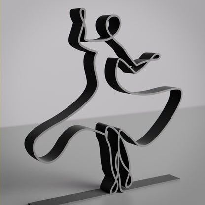 Anatolian Gift BoxBollywood Dancer - Line Art Figure