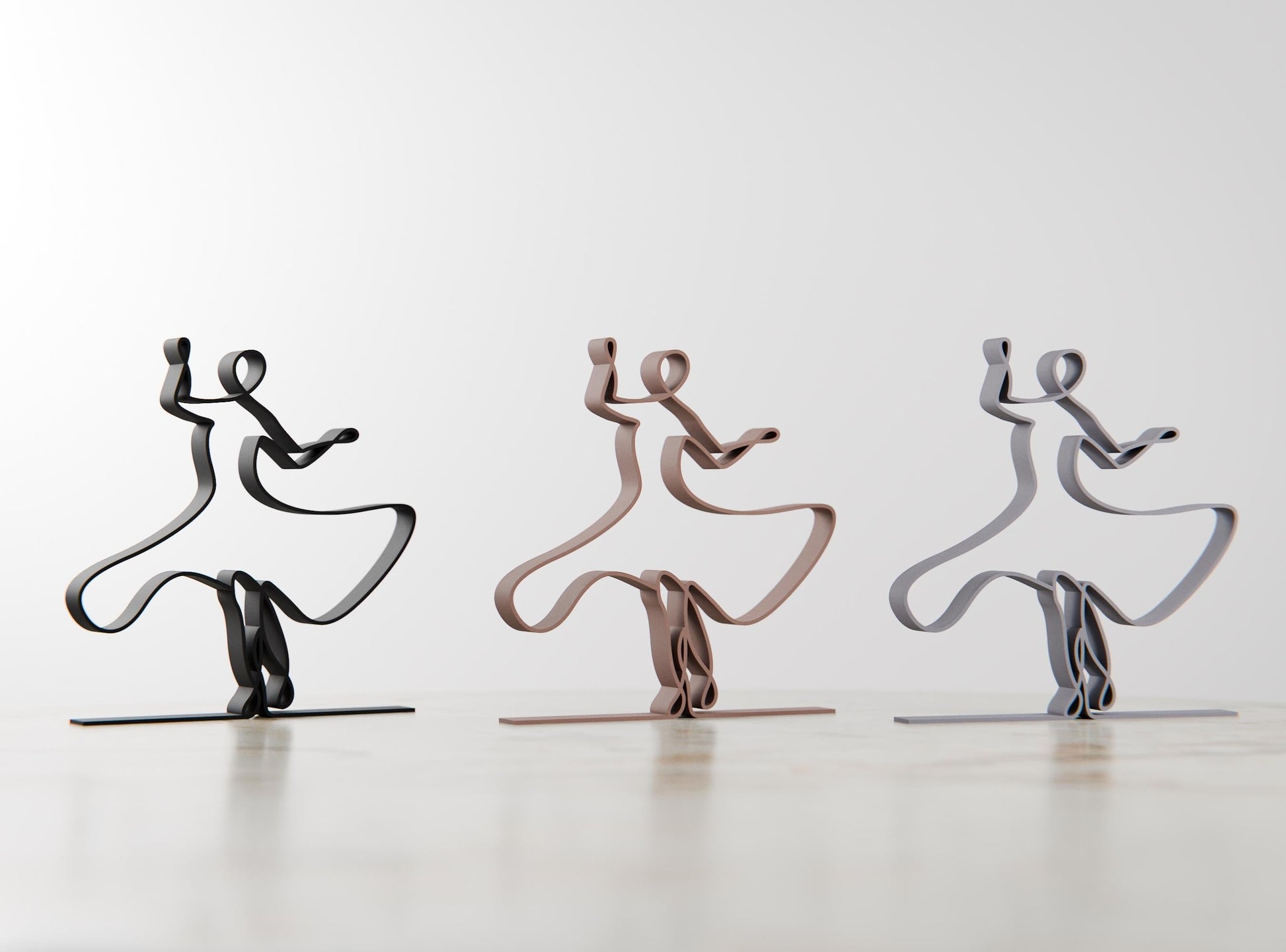 Anatolian Gift BoxBollywood Dancer - Line Art Figure