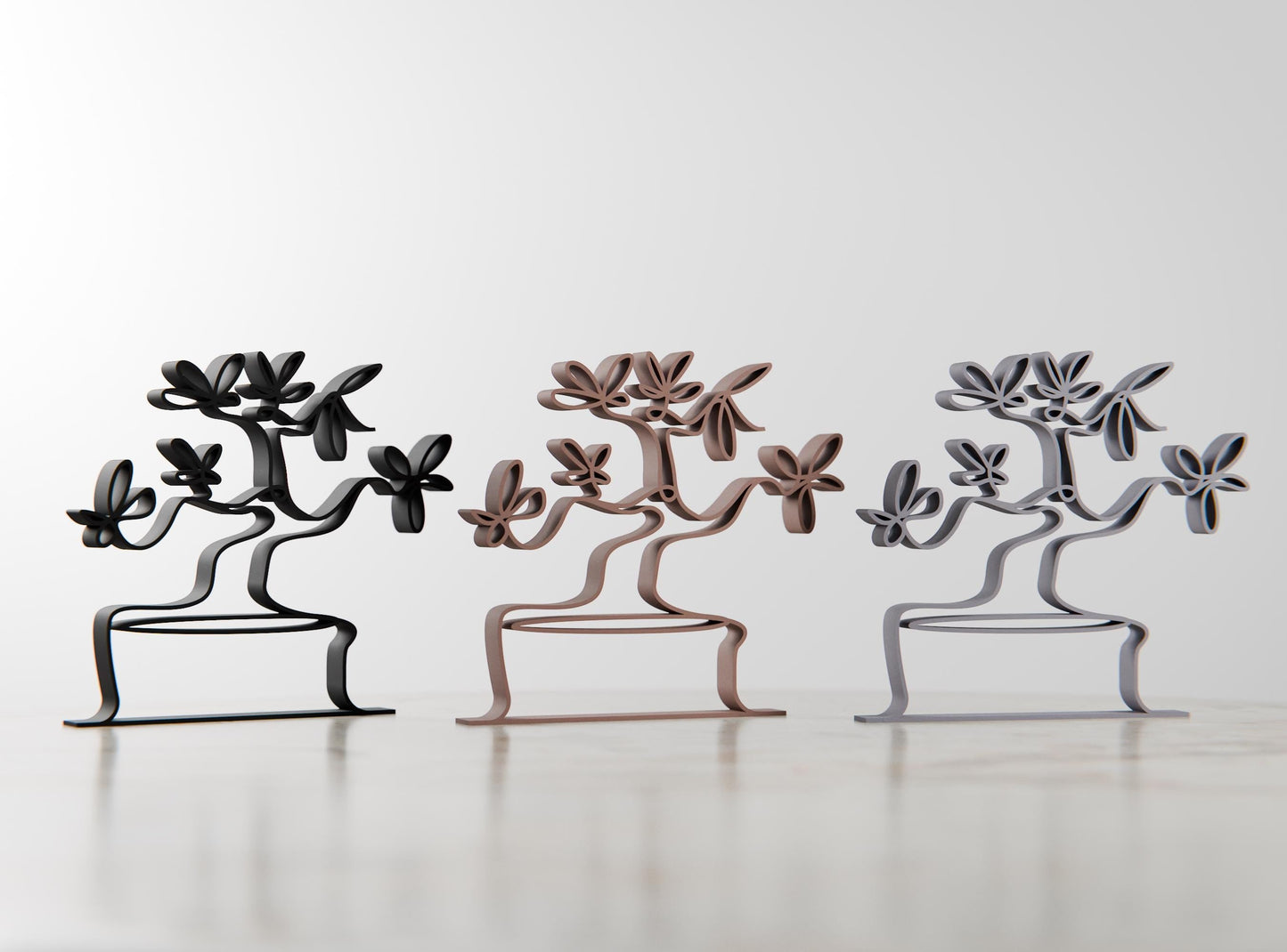 Anatolian Gift BoxBonsai Tree - Customized Line Art Figure