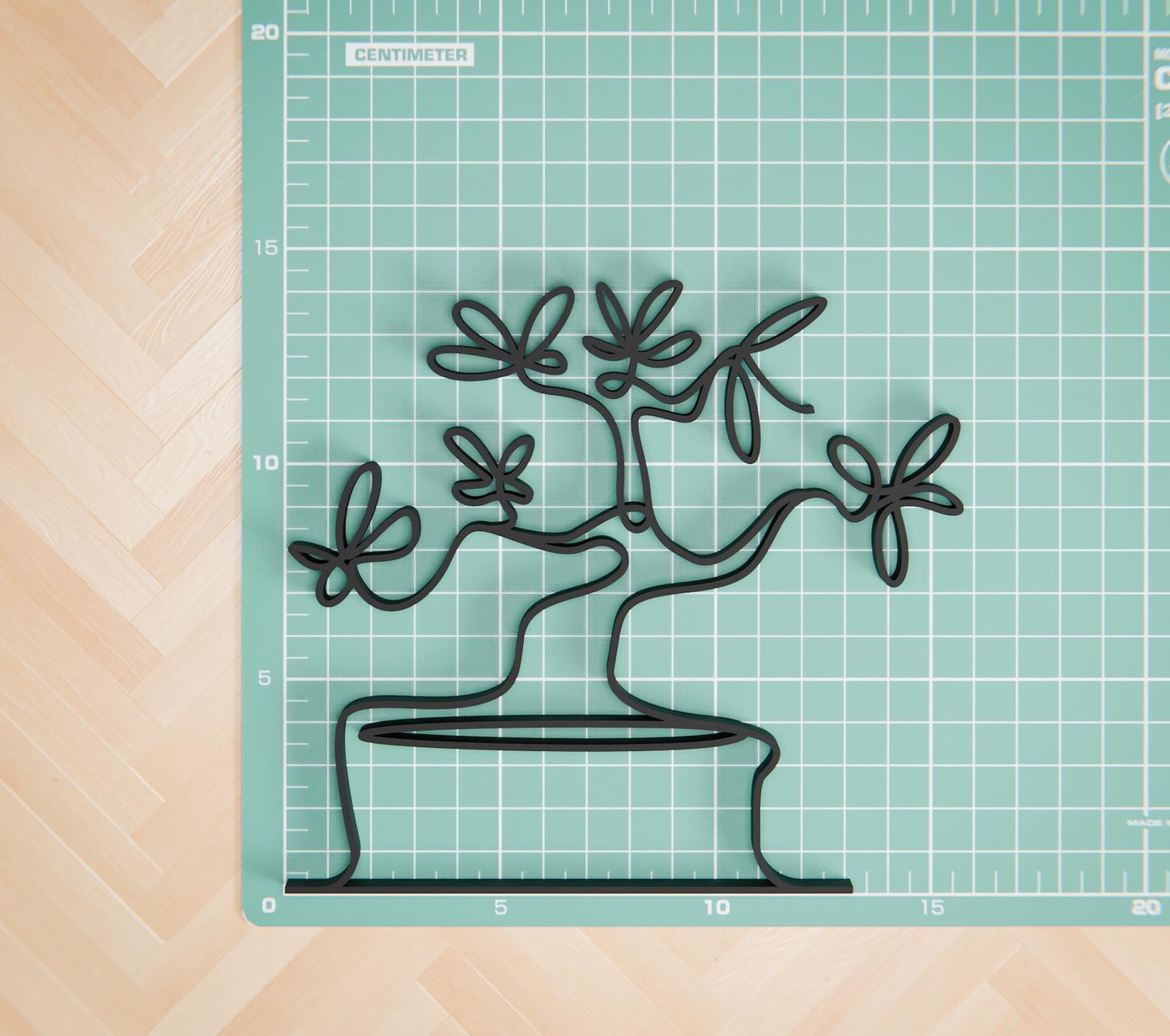 Anatolian Gift BoxBonsai Tree - Customized Line Art Figure
