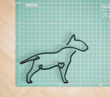 Anatolian Gift BoxBull Terrier Dog 83 - Line Art Figure