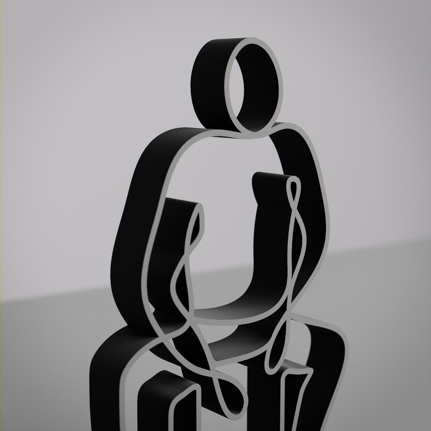 Anatolian Gift BoxCajon Player - Customized Line Art Figure