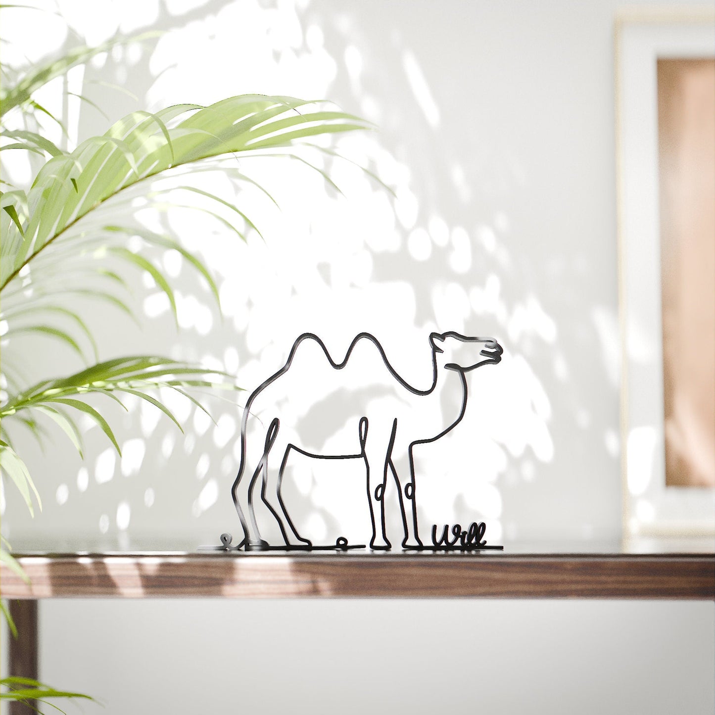 Anatolian Gift BoxCamel - Customized Line Art Figure