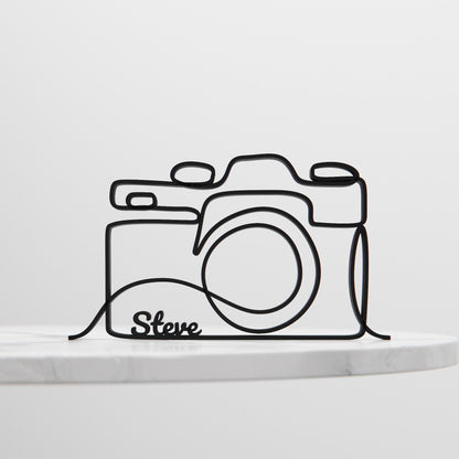Anatolian Gift BoxCamera - Customized Line Art Figure