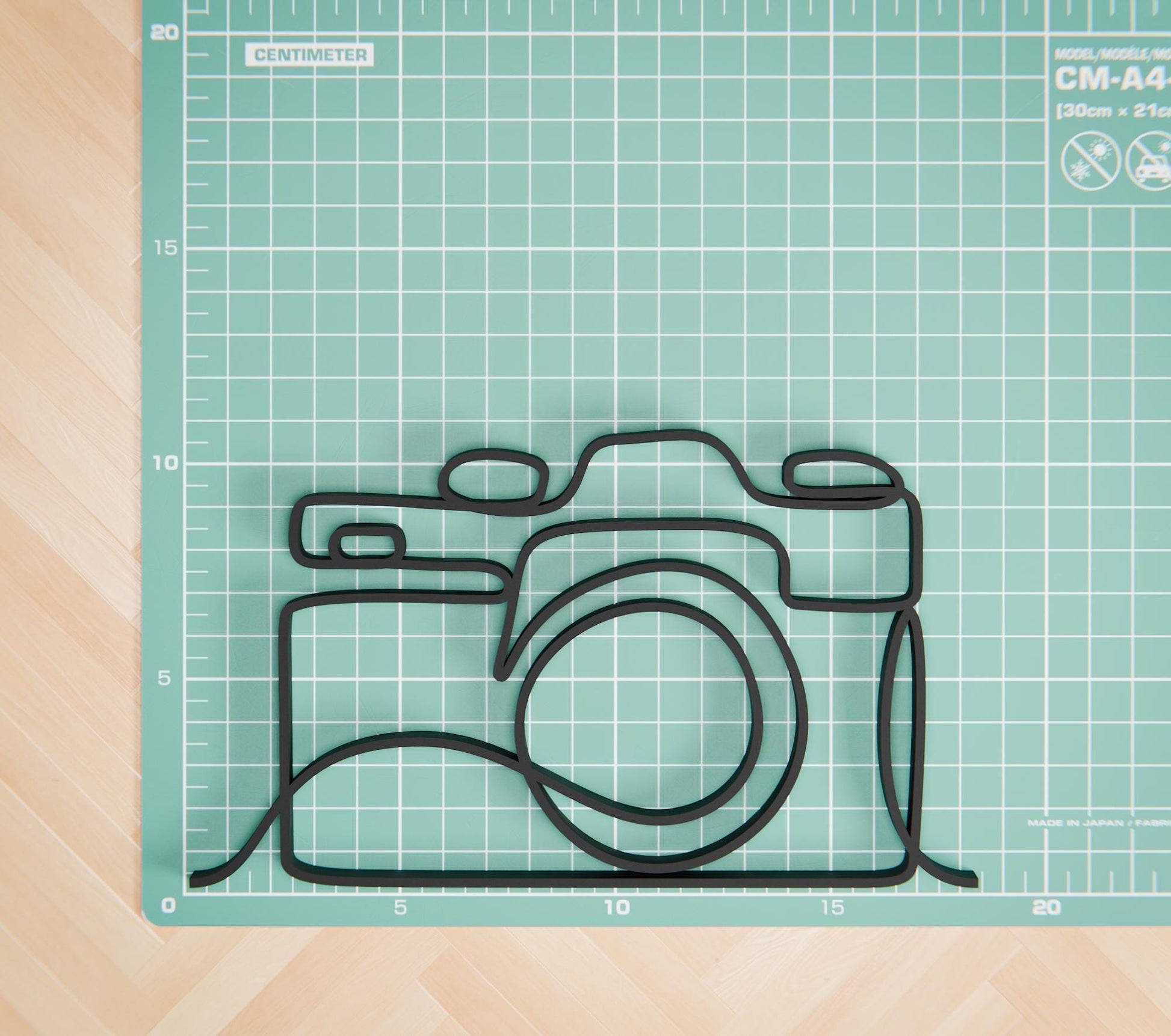 Anatolian Gift BoxCamera - Customized Line Art Figure