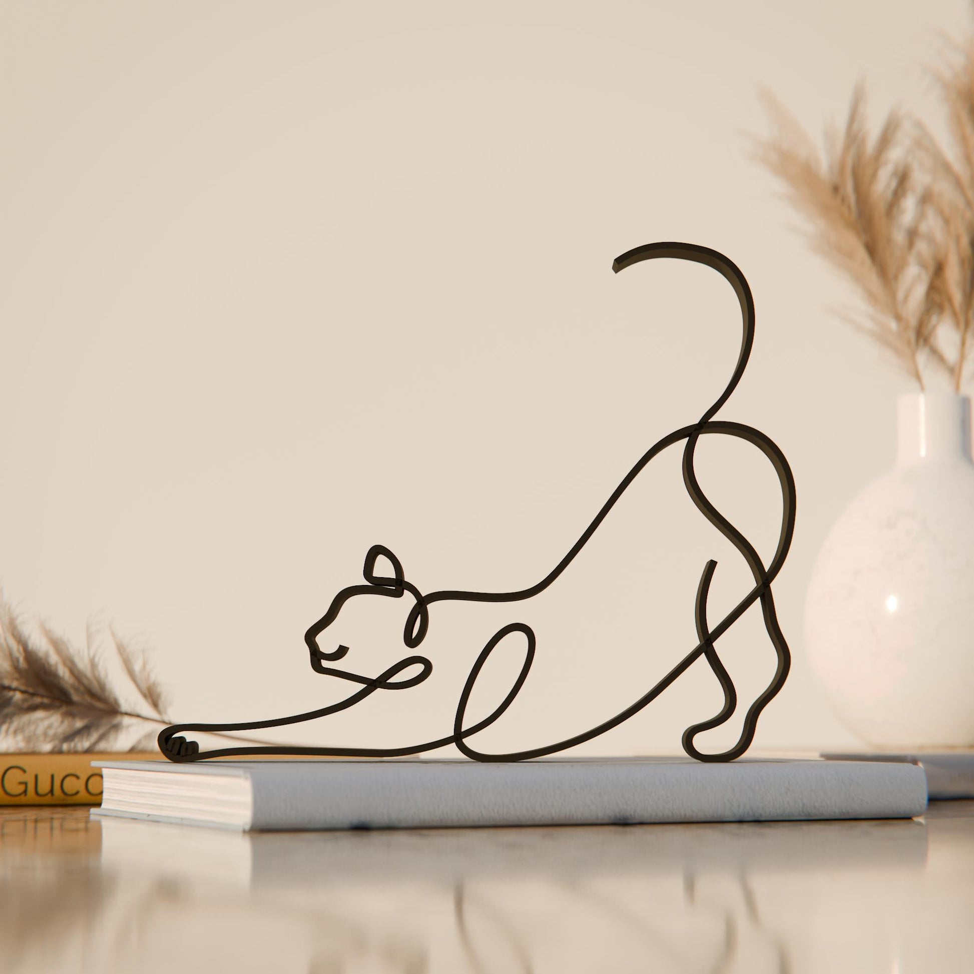 Anatolian Gift BoxCat 12 - Line Art Figure