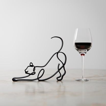 Anatolian Gift BoxCat 12 - Line Art Figure