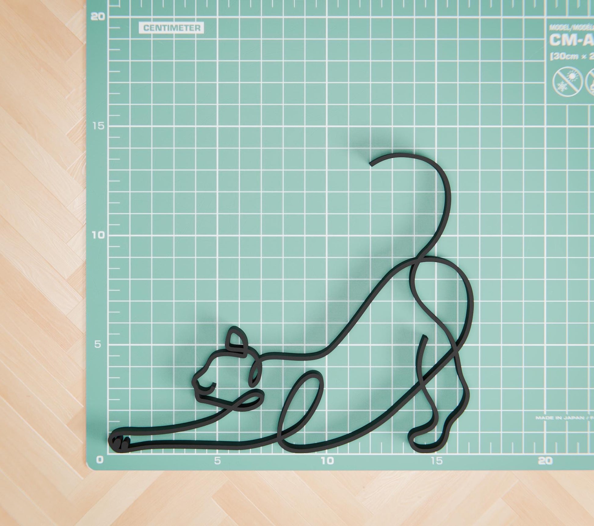 Anatolian Gift BoxCat 12 - Line Art Figure