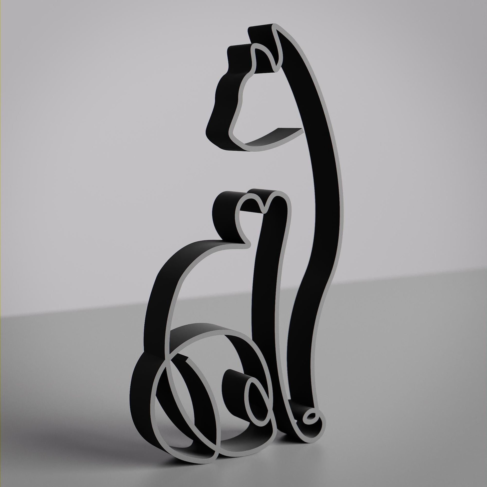 Anatolian Gift BoxCat 13 - Line Art Figure