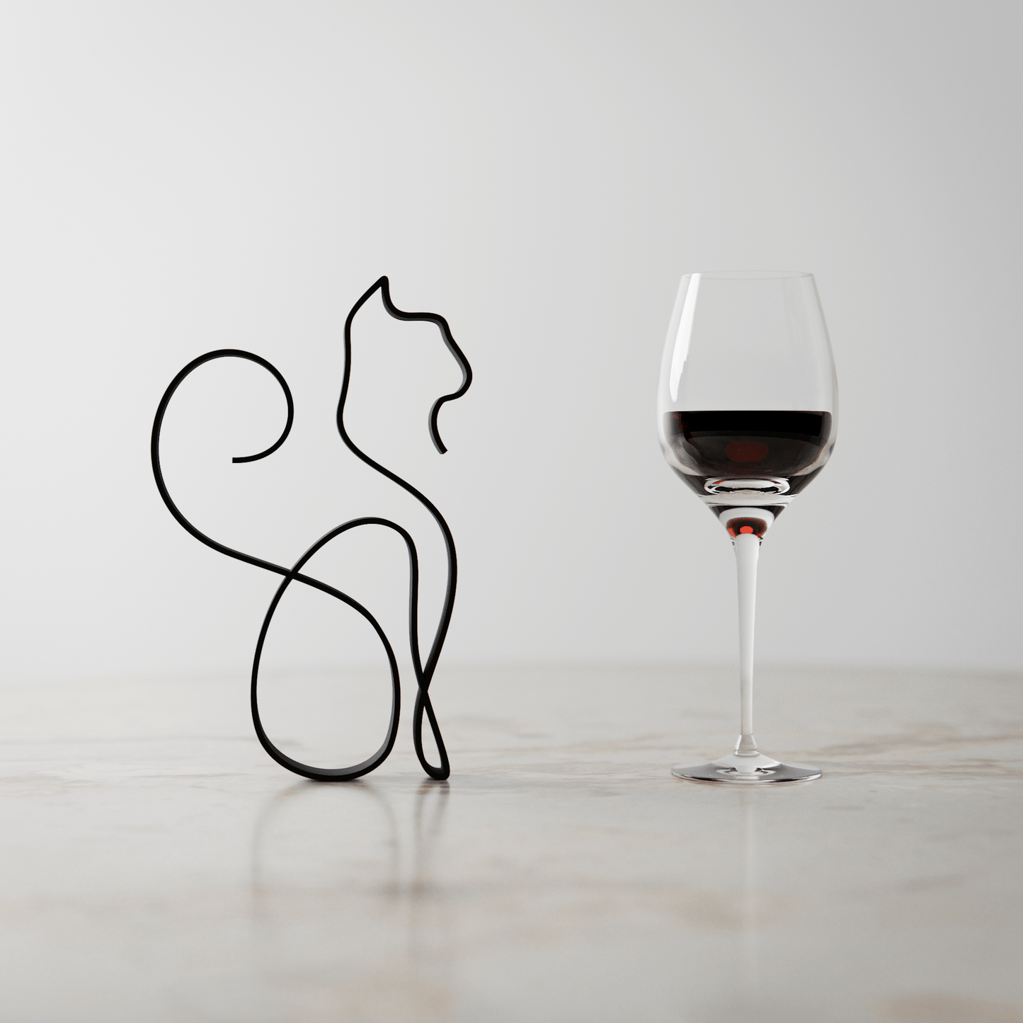 Anatolian Gift BoxCat 14 - Line Art Figure