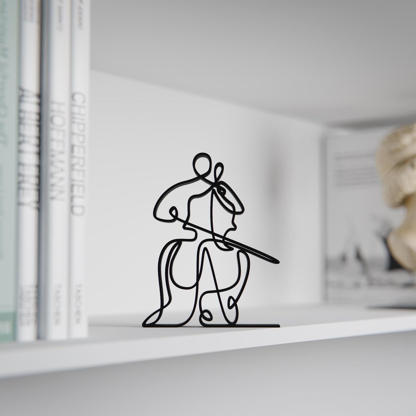 Anatolian Gift BoxCellist - Customized Line Art Figure