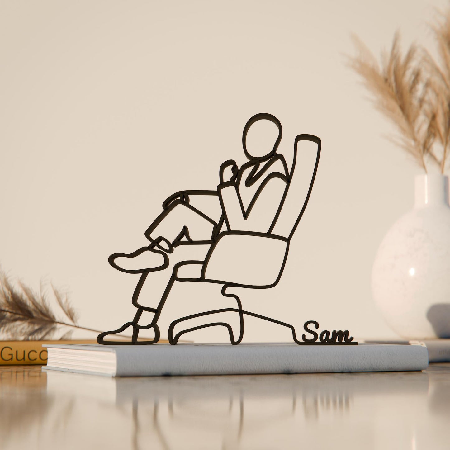 Anatolian Gift BoxCEO - Customized Line Art Figure