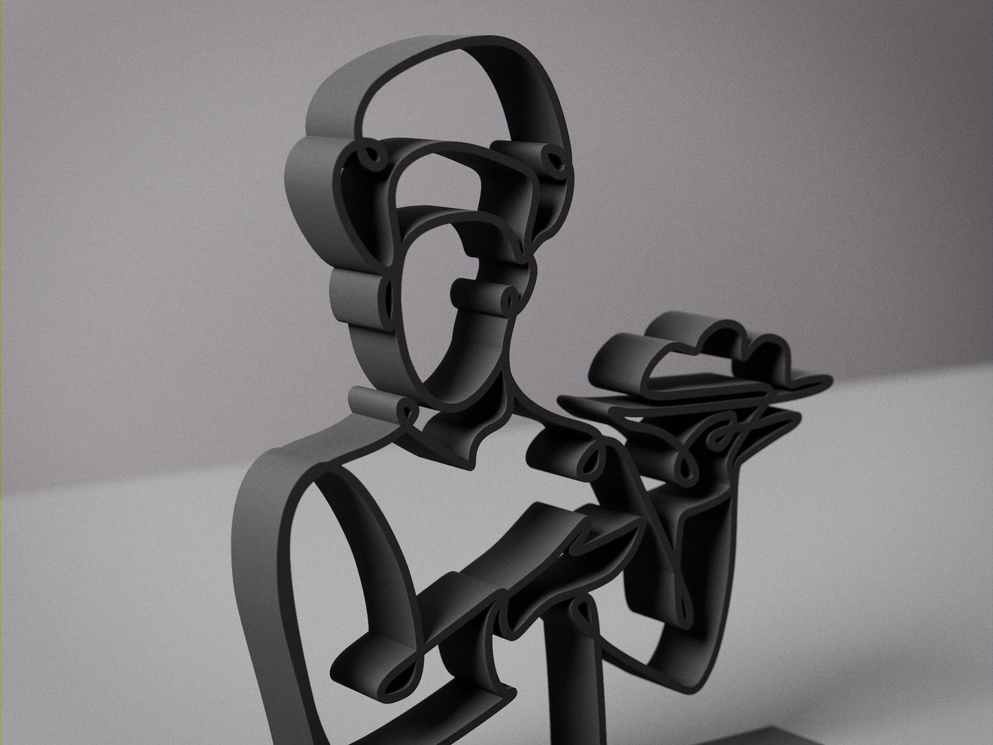 Anatolian Gift BoxChef - Customized Line Art Figure