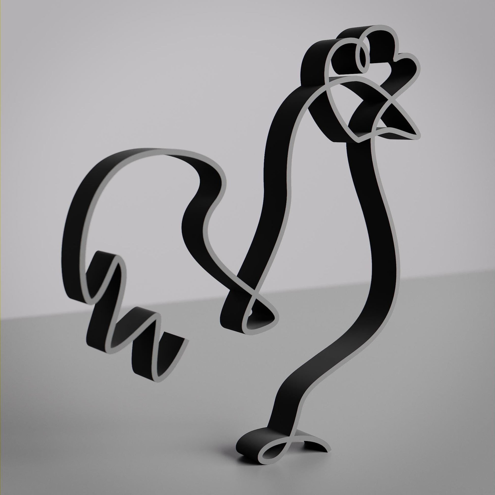 Anatolian Gift BoxChicken - Line Art Figure