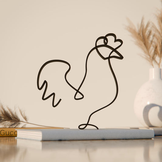 Anatolian Gift BoxChicken - Line Art Figure