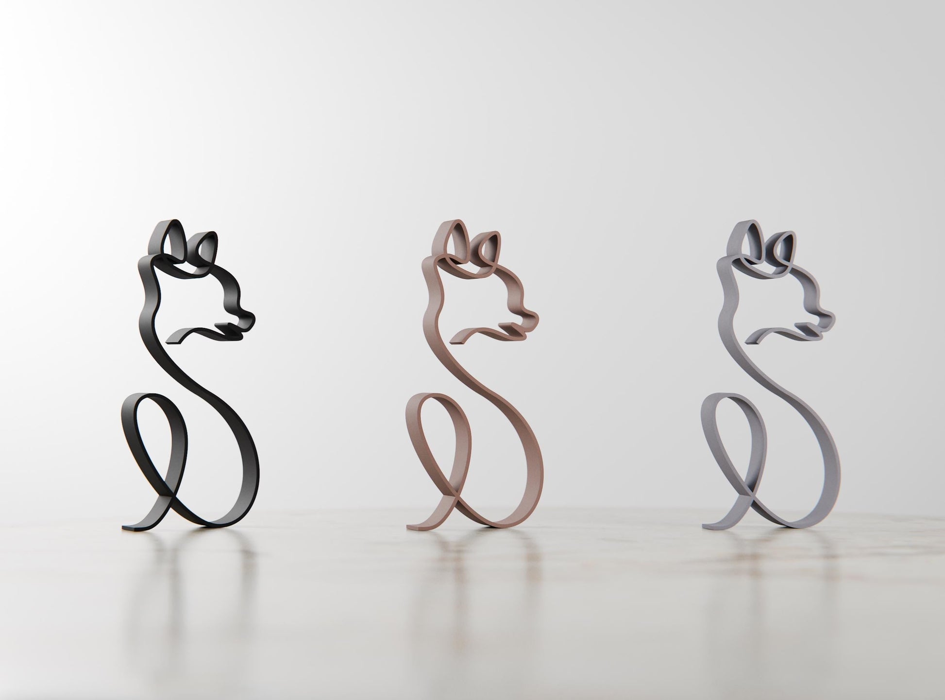 Anatolian Gift BoxChihuahua Dog 77 - Line Art Figure