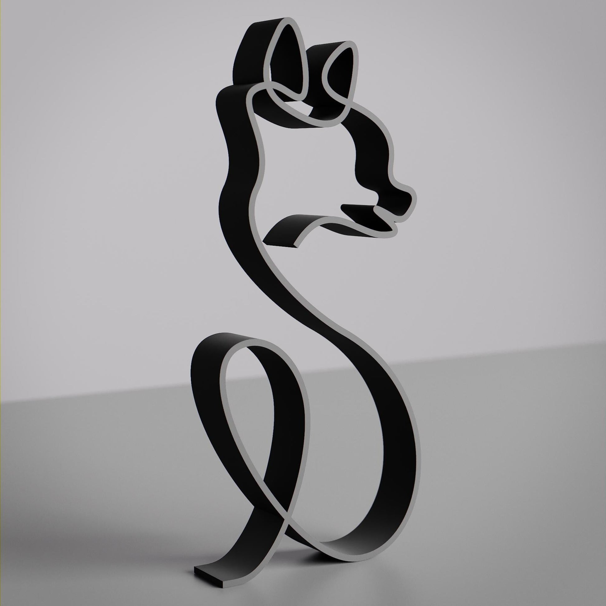 Anatolian Gift BoxChihuahua Dog 77 - Line Art Figure