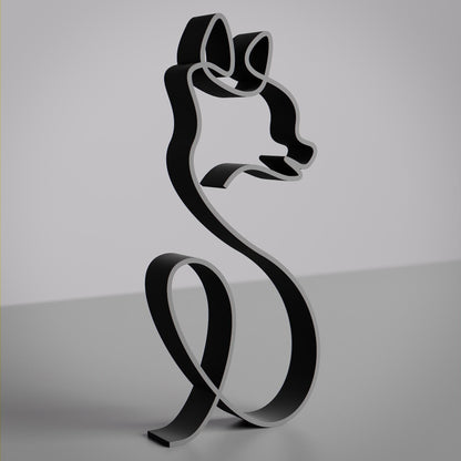 Anatolian Gift BoxChihuahua Dog 77 - Line Art Figure