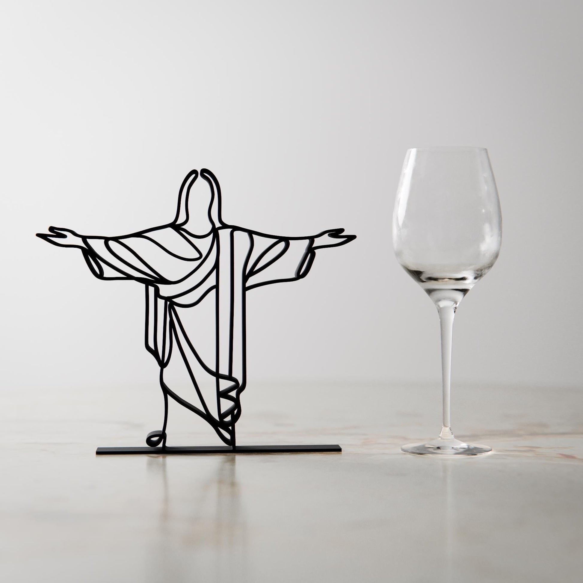 Anatolian Gift BoxChrist the Redeemer - Customized Line Art Figure
