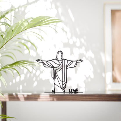 Anatolian Gift BoxChrist the Redeemer - Customized Line Art Figure