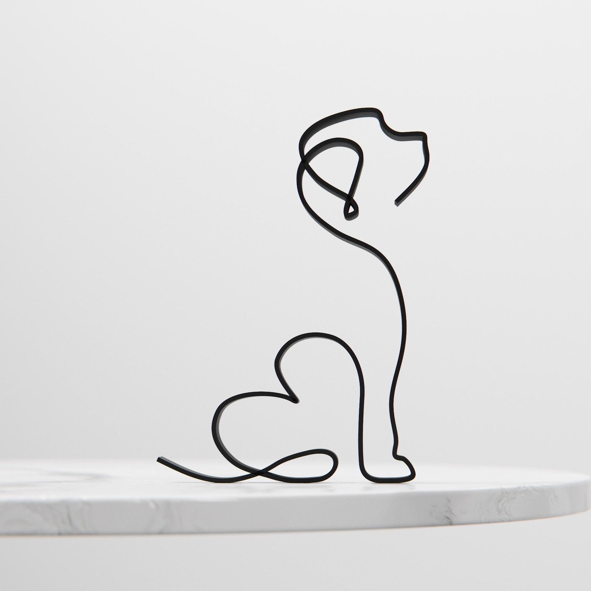 Anatolian Gift BoxCockapoo Dog 11 - Line Art Figure