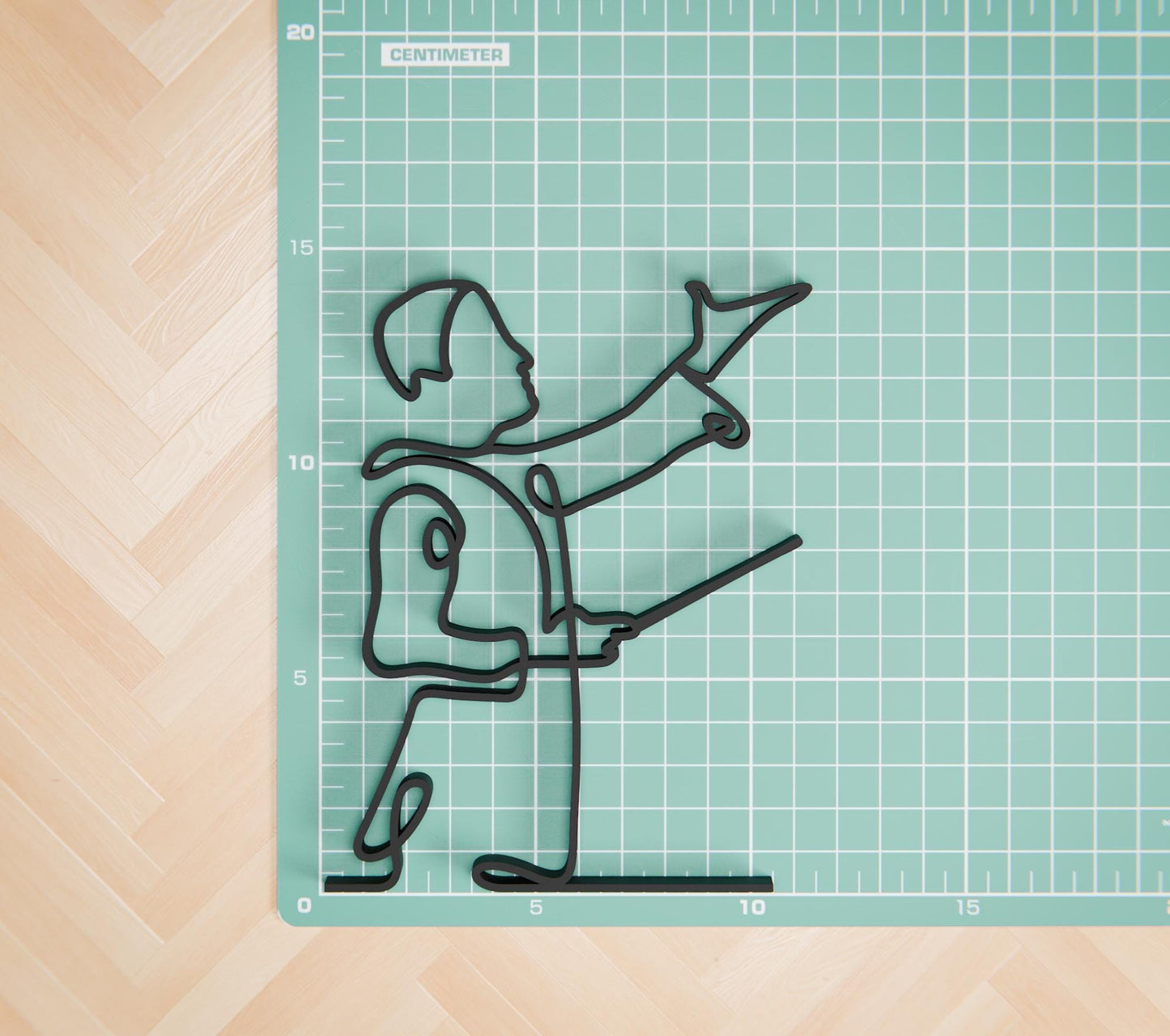 Anatolian Gift BoxConductor - Customized Line Art Figure