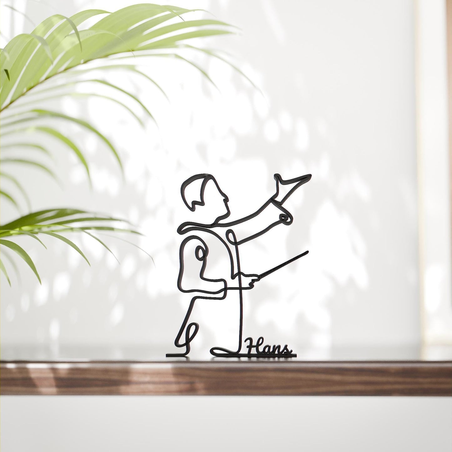 Anatolian Gift BoxConductor - Customized Line Art Figure