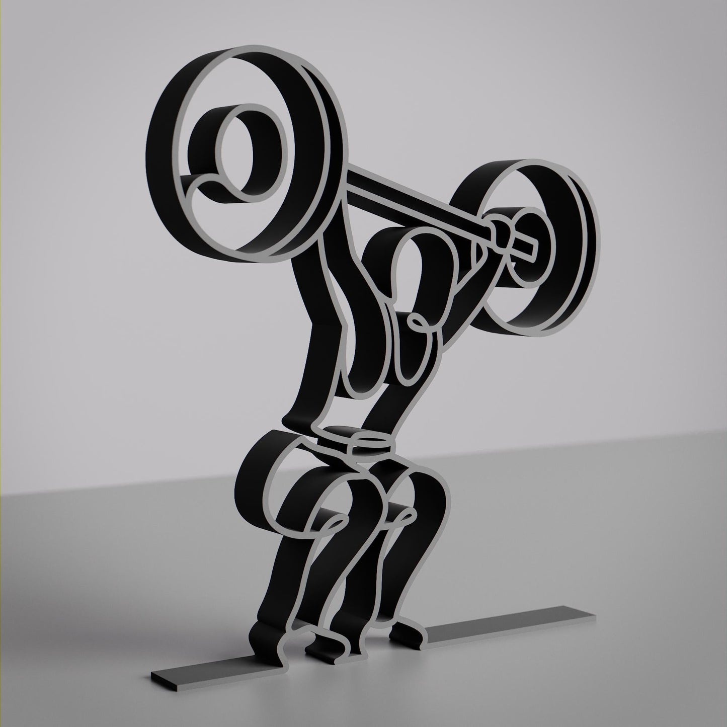 Anatolian Gift BoxCrossfitter - Customized Line Art Figure