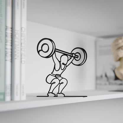 Anatolian Gift BoxCrossfitter - Customized Line Art Figure