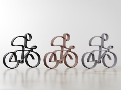 Anatolian Gift BoxCyclist - Customized Line Art Figure