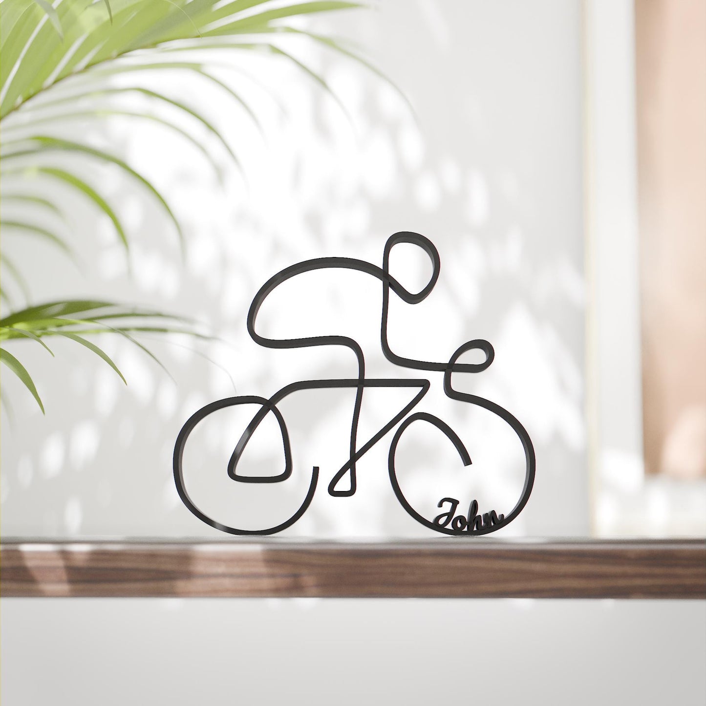 Anatolian Gift BoxCyclist - Customized Line Art Figure