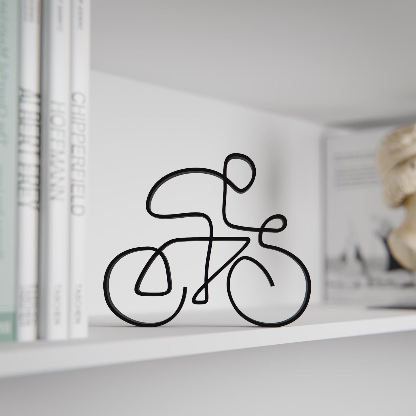 Anatolian Gift BoxCyclist - Customized Line Art Figure