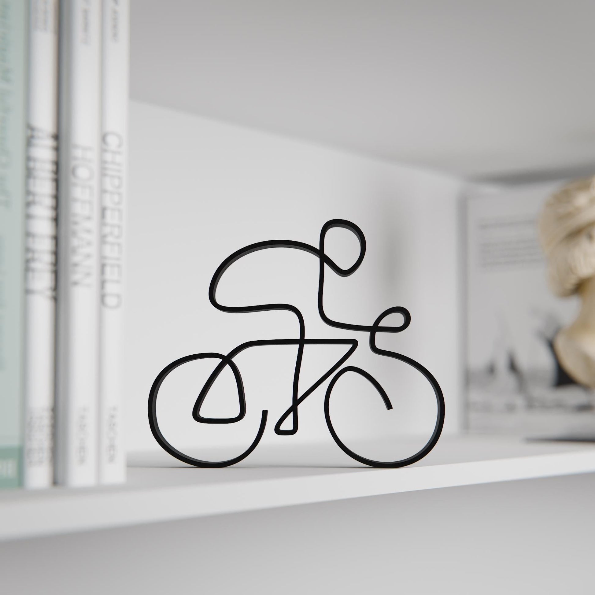 Anatolian Gift BoxCyclist - Customized Line Art Figure