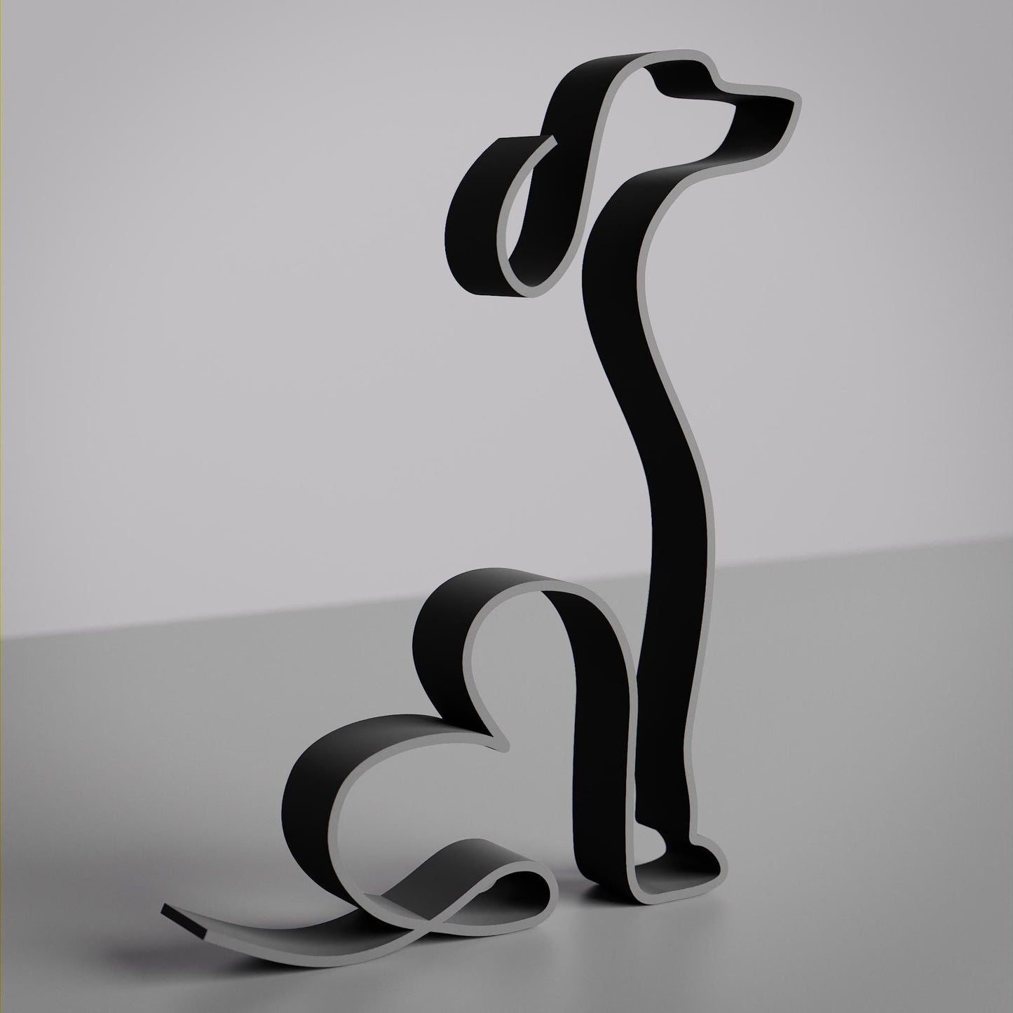 Anatolian Gift BoxDachshund Dog 17 - Line Art Figure