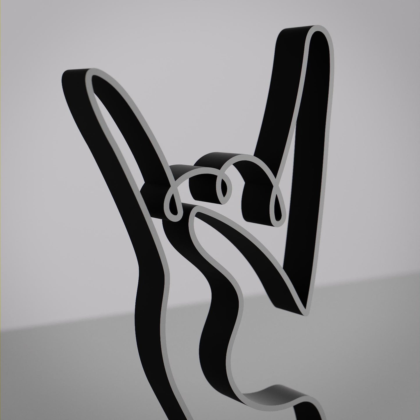 Anatolian Gift BoxDevil Horn Hand - Customized Line Art Figure