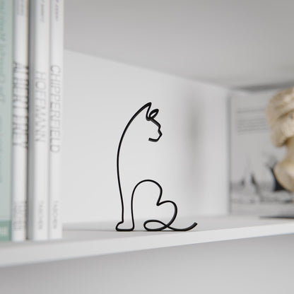 Anatolian Gift BoxDevon Rex Cat 09 - Line Art Figure