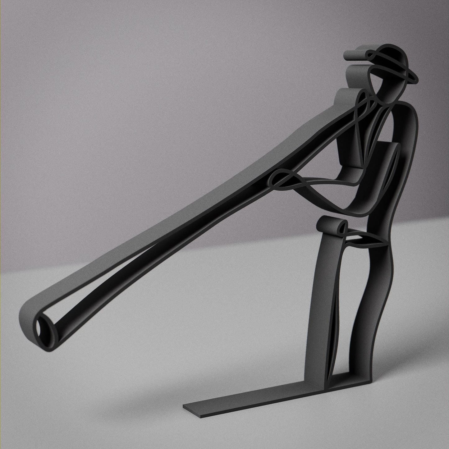 Anatolian Gift BoxDidgeridoo Player - Customized Line Art Figure