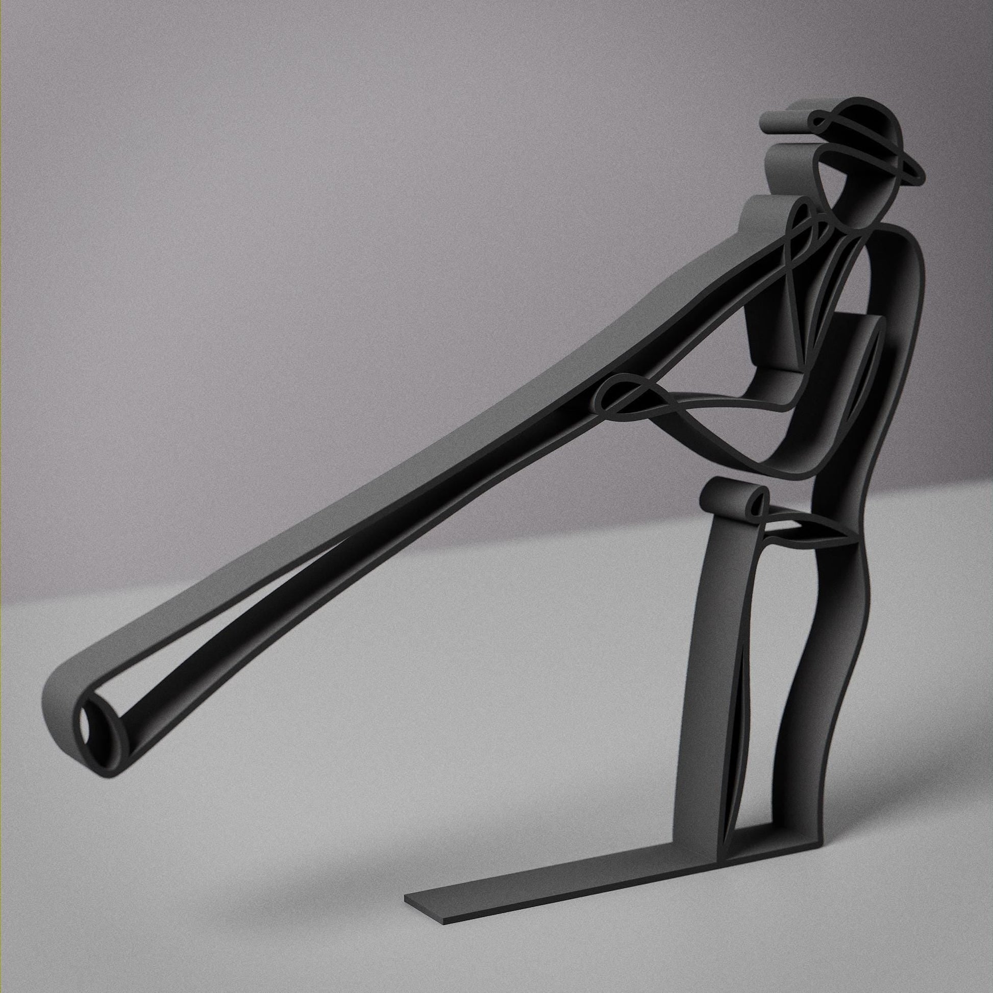 Anatolian Gift BoxDidgeridoo Player - Customized Line Art Figure