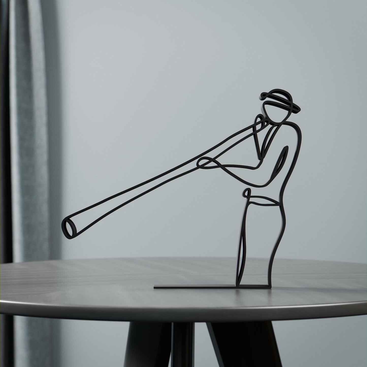 Anatolian Gift BoxDidgeridoo Player - Customized Line Art Figure