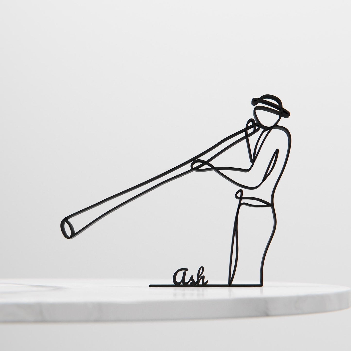 Anatolian Gift BoxDidgeridoo Player - Customized Line Art Figure