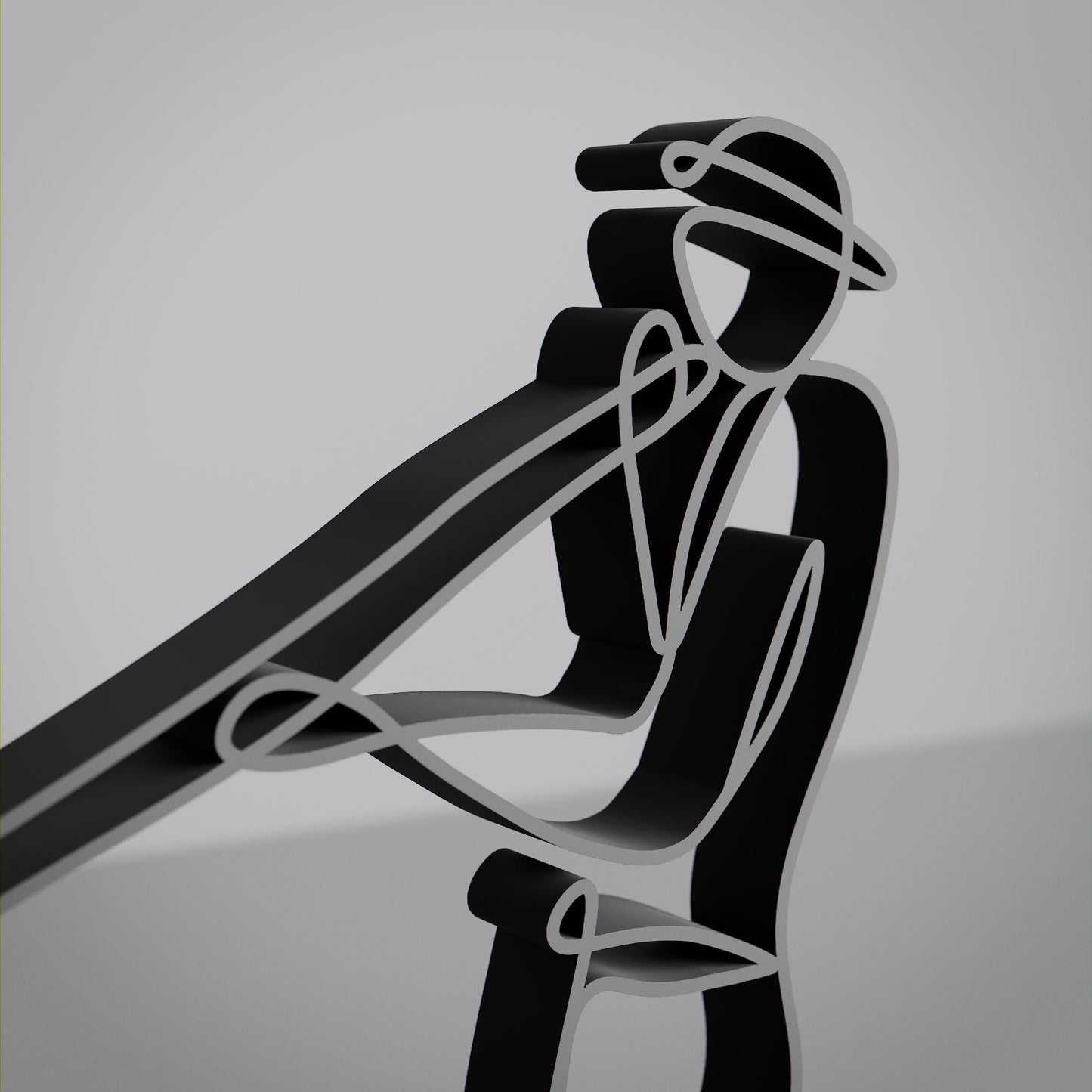 Anatolian Gift BoxDidgeridoo Player - Customized Line Art Figure