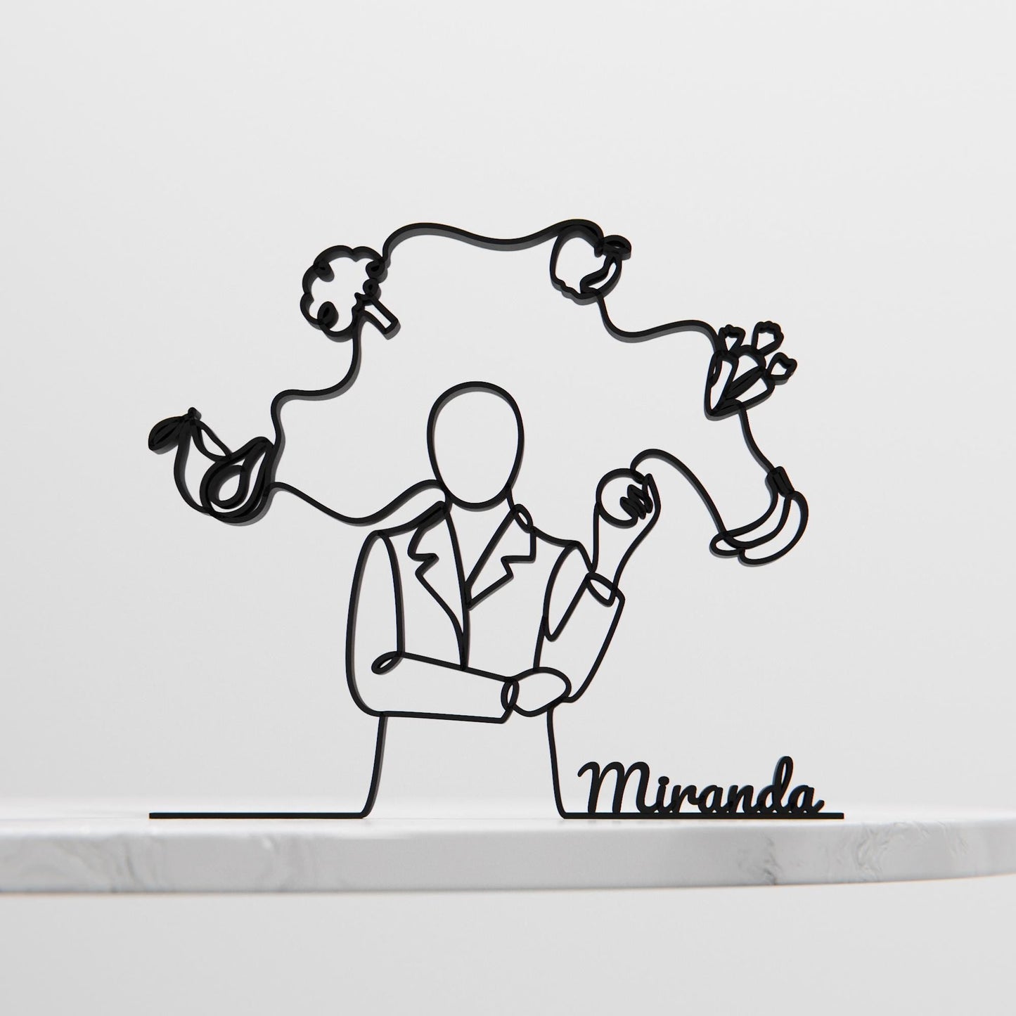 Anatolian Gift BoxDietitian - Customized Line Art Figure