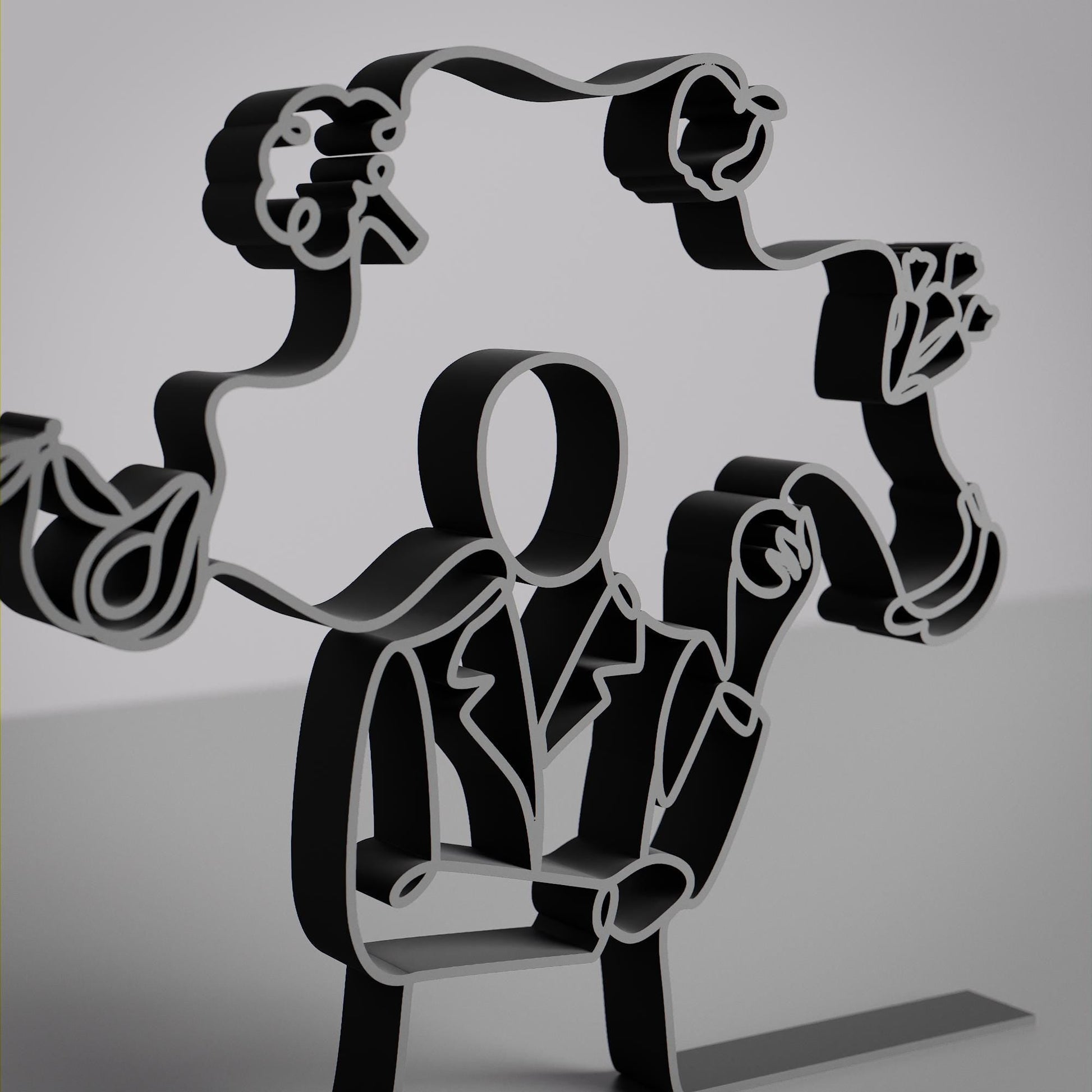 Anatolian Gift BoxDietitian - Customized Line Art Figure