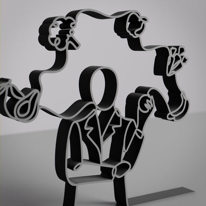 Anatolian Gift BoxDietitian - Customized Line Art Figure